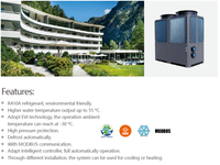 Bomba de Calor Comercial MICOE de 50kw para Calefacción de Viviendas, Refrigerante R290, con Nivel de Eficiencia Energética A+++, Calefacción y Refrigeración