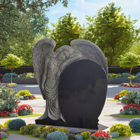 Monuments funéraires en granit bleu Bahamas pour tombes