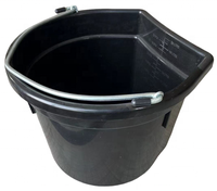 Seau d'alimentation pour animaux en plastique haute résistance et durable, bac d'alimentation pour chevaux 20L, accessoires pour maison, jardin, animaux de compagnie, marine, yacht, bateau