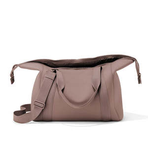 कस्टम 2025 नियोप्ररीन, डफ़ल वाटरप्रूफ जिम सप्ताहांत रात बैग फोल्डेबल टोट शैली पुरुषों/महिला यात्रा खेल भंडारण/ - Product Image 3