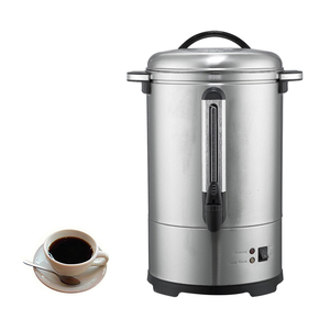 Urne à café électrique de 40 tasses, 6 litres, 120 V, <span class=keywords><strong>machine</strong></span> à café en acier inoxydable pour café, cafétéria, hôtel, bouilloire à café commerciale - Product Image 4