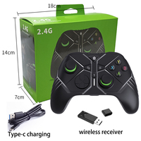 Gamepad controlador inalámbrico para Xbox One/PC controlador de juegos mango con cable controlador de doble vibración Gamepad