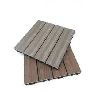 Placa de PVC quadrada para Piscina deck exterior Azulejos com base de plástico