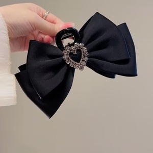 Fermaglio per donna alto <span class=keywords><strong>Sence</strong></span> Clip per squalo Double face grande fiocco per capelli fermaglio per capelli grande fiocco con fiocco di cristallo fermaglio per capelli - Product Image 2