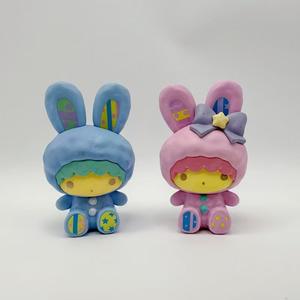 Per Sanrio coniglio serie Kulomi Yugui cane a mano Desktop per auto ornamenti a tema personaggio congelato giocattoli regalo per bambini scatola cieca - Product Image 3