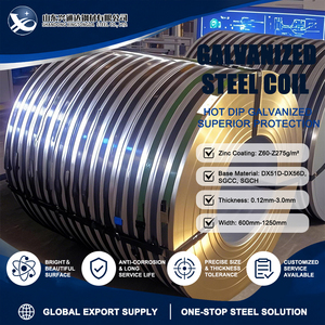 DX53D CS Type C Regular Spangle Z100 G/sqm 1.0mm 1250mm ASTM A653 Galvanized Steel Coil of Structural Components - Product Image 1