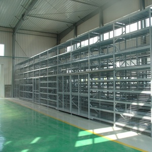 מדפי ביניים תעשייתיים בהתאמה אישית, בעלי תקן CE/ISO9001, גימור צבוע באבקה, קיבולת אחסון גדולה - Product Image 5