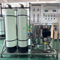 Système de traitement d'eau pure industriel 1000 LPH, système d'osmose inverse, déionisation, pré-filtre, purificateur, machine d'osmose inverse