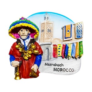 Custom Cultural Travel Pisa Morocco Personalize 3d Resin Refrigerator Souvenir Fridge Magnet 3d Tourist Resin Ref Fridge Magnet - Product Image 3