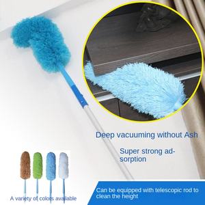 منفضة غبار متعددة الاستخدامات قابلة للتمديد، أداة تنظيف السيارات بمقبض من الألياف الدقيقة، ممسحة طويلة لإزالة الغبار - Product Image 2