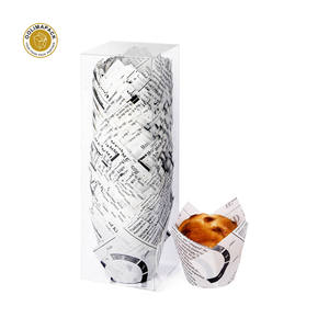 OOLIMA Multicolor papel <span class=keywords><strong>tulip</strong></span>án <span class=keywords><strong>Muffin</strong></span> tazas para fiesta, boda, cumpleaños personalización tamaño <span class=keywords><strong>tulip</strong></span>án Cupcake Liners - Product Image 3