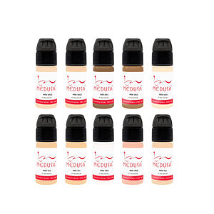 <span class=keywords><strong>Medusa</strong></span> Professional USA Skin-Safe PMU <span class=keywords><strong>Ink</strong></span> Llamativos colores de tatuaje para pigmentos de maquillaje permanente - Product Image 2