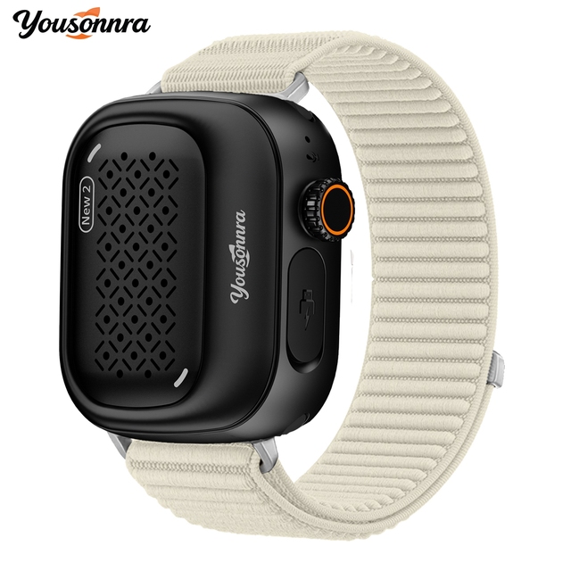 Yousonnra Lanyard Style Wearable Blue tooth Speaker 20H Playtime IP69K Waterproof Wireless Audio For Neck Hanging
