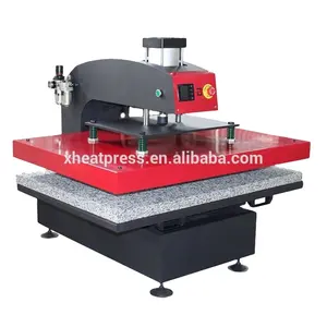 80 × 100 Large Format Pneumatic Automatic Sublimation Transfer Logo Printing Heat Press Machine 31x39