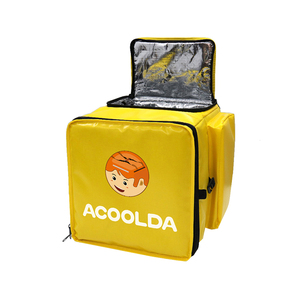 <span class=keywords><strong>Sac</strong></span> à <span class=keywords><strong>dos</strong></span> <span class=keywords><strong>isotherme</strong></span> pliable Acoolda moderne, imperméable, avec fermeture éclair et poignée, pour la livraison de nourriture, <span class=keywords><strong>sac</strong></span> thermique isolé portable - Product Image 2