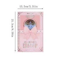 Palette de fards à paupières longue durée imperméable à 38 couleurs, livre de maquillage, fard à paupières mat nacré, surligneur, blush, livre de fards à paupières