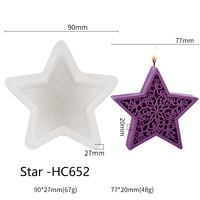 Moule 3D Mandala en forme d'arc en plâtre décoratif pour bougie en résine Moule en silicone pour bougie parfumée pour Eid Mubarak