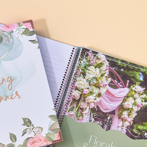 Agenda de Lujo Personalizada A5 con Tapa Dura de Cuero PU, Diario 2026, Cuadernos Creativos Personalizables, Agenda de Novia, Impresión Personalizada - Product Image 3