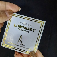 Étiquettes d'emballage autocollantes en vinyle transparent personnalisées avec logo, imperméables, dorées, argentées, or rose, couleurs CMJN/PMS, design personnalisé, vente en gros