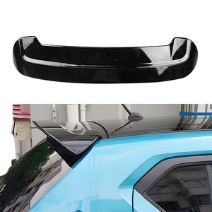 Aileron de <span class=keywords><strong>coffre</strong></span> arrière CNGE Design pour <span class=keywords><strong>Suzuki</strong></span> <span class=keywords><strong>Ignis</strong></span> III 2017-2023, en plastique ABS noir poli, installation par ruban adhésif 3M - Product Image 1