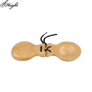 Roulettes professionnelles en bois, couleur naturelle, espagnol, vente en gros, livraison gratuite - Product Image 5