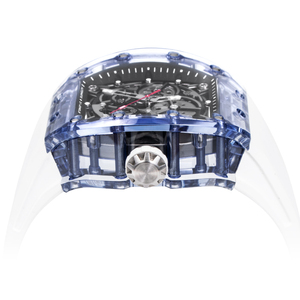 Nouvelle montre squelette personnalisée en gros 2026, mouvement mécanique ajouré, montre-bracelet pour homme en cristal de saphir OEM - Product Image 4