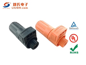 Liushi 고전압 볼트 배터리 저장 시스템 200A 2P 적색 구리 단자 커넥터 나일론 어댑터 바인딩 - Product Image 4