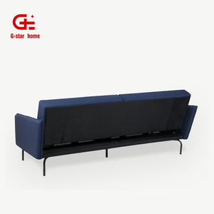 Hiện Đại 3 Chỗ Ngồi Ghế Sofa Đức Giường Vải Sofa Kiêm Giường <span class=keywords><strong>Futon</strong></span> - Product Image 4