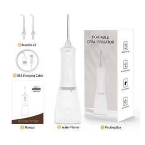 เครื่องทำความสะอาดฟันแบบพกพา กันน้ำระดับ IPX7 ชาร์จด้วย USB ใช้ได้กับรถบ้าน - Product Image 4