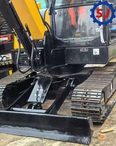 High quality Used Sany SY60C, low fuel consumption, hydraulic <b>stability</b>, 6-ton small tracked hydraulic excavator - Product Image 5
