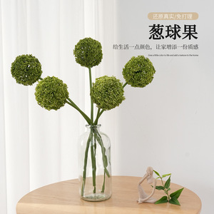 Bouquet de boules d'oignons artificielles Sujing 30cm-100cm en plastique pour décoration florale d'intérieur - Product Image 3
