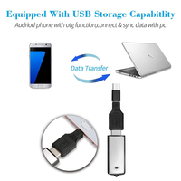 2 en 1 Mini enregistreur vocal numérique Dictaphone Enregistrement rechargeable USB 2.0 Drive Sound Audio Recorder 150 Hours WAV PQ141