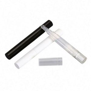 Tube d'huile pour cuticules vide personnalisé avec logo, 3 ml, 5 ml, en plastique transparent brillant, stylo cosmétique à visser pour soins personnels avec couleur personnalisée - Product Image 4