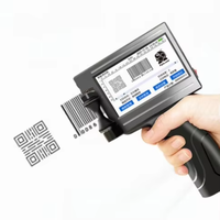 Wiseprint - Impresora de Codificación Portátil Inteligente de 12,7 mm (Media Pulgada) para Cartón, Impresora de Inyección de Tinta UV con Cartucho de Tinta de Secado Rápido