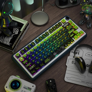 Ghost Walker Vierseitige durchscheinende Kristall pudding Sublimation PBT Personal isierte Tasten kappe <span class=keywords><strong>MSA</strong></span> Höhe Tastatur kappe - Product Image 2