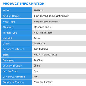 एम 8 एम 10 एम 12 एम 14 एम 16 एम 18 एम 20 एम 20 एम 22 पीतल के ठीक धागे पतली प्रकाश नट मानक कॉपर हेक्सागोनल फ्लैट स्क्रू कैप - Product Image 6