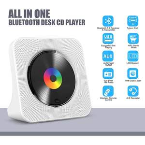 Reproductor de CD Portátil Gueray KC906 con Diseño de Escritorio, Control Remoto, Altavoces HiFi Blancos, Material Plástico para Uso Doméstico - Product Image 2