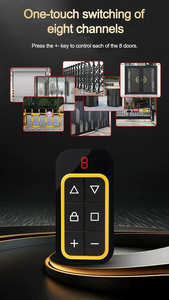 롤링 셔터 도어 8채널 무선 리모컨 충전식 모델 범용 다중 주파수 리모컨 - Product Image 6
