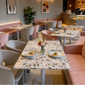 Meubles <span class=keywords><strong>de</strong></span> <span class=keywords><strong>restaurant</strong></span> et <span class=keywords><strong>de</strong></span> café modernes en gros pour l'Europe, ensembles <span class=keywords><strong>de</strong></span> tables et <span class=keywords><strong>de</strong></span> chaises <span class=keywords><strong>de</strong></span> <span class=keywords><strong>restaurant</strong></span> commerciaux personnalisés - Product Image 2