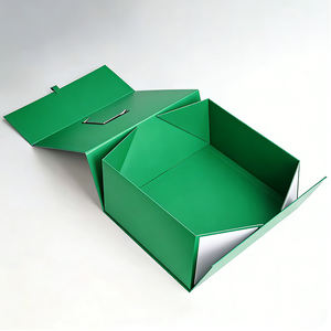 Boîtes cadeaux élégantes avec fermeture magnétique, couvercle rabattable, carton rigide haut de gamme, boîtes cadeaux pliables en papier pour l'emballage - Product Image 2