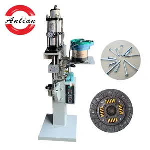 air powered rivet punch machine for brake pneumatic clutch rivet machine