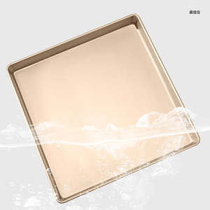 11 "<span class=keywords><strong>teglia</strong></span> quadrata 28*28cm non aderente in <span class=keywords><strong>alluminio</strong></span> quadrato dorato <span class=keywords><strong>teglia</strong></span> <span class=keywords><strong>teglia</strong></span> per torta pane stampo per <span class=keywords><strong>Pizza</strong></span> - Product Image 1