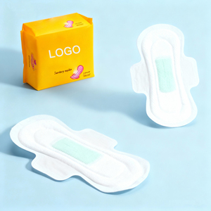 Serviettes hygiéniques jetables en coton à haute absorption pour femmes - Product Image 1