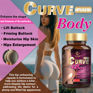 Cápsulas DUOZI Curve Body Plus, 60 Unidades, Levanta Glúteos, Reafirma y Aumenta las Caderas, Suplemento Dietético para Mujeres, Sin Gluten - Product Image 4