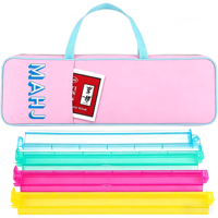 Tas Penyimpanan Mahjong Mewah Modern Tahan Lama Ramah Lingkungan Portabel Kanvas Tote Travel Makeup & Tas Multifungsi