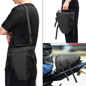 Sac de selle multifonctionnel imperméable en polyester pour moto, sac de rangement pour siège arrière de moto, sac de queue de moto pour sports de plein air - Product Image 3