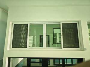 Double Glazed Aluminium <strong>3</strong> Tracks Sliding <strong>Window</strong> Eco-friendly 4 <strong>Panels</strong> Aluminum Sliding <strong>windows</strong> Modern Sliding <strong>Window</strong> with Screen - Product Image 5