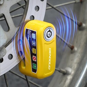 Accesorios al por Mayor para Motocicletas, Bicicletas y Scooters, <span class=keywords><strong>Candado</strong></span> para Ruedas Impermeable Antirrobo con <span class=keywords><strong>Alarma</strong></span> y Características de Seguridad - Product Image 3