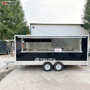 عربة طعام متنقلة مخصصة للقلي العميق، عربة طعام رخيصة للأطعمة الشعبية، مقطورة طعام متنقلة للهوت دوج والكريب والقهوة والآيس كريم - Product Image 3