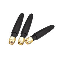 Antena RF Omni Directional Vertikal 433MHz 50 Ohm Kompak dan Ringkas dengan Konektor Lurus untuk Modul IoT Eksternal - Laris Terjual